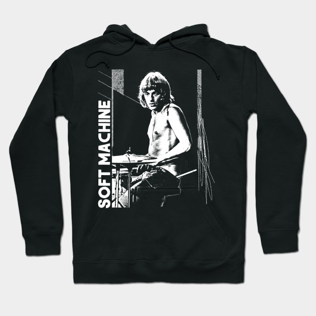 Soft Machine -- Original Fan Artwork Design Hoodie by unknown_pleasures